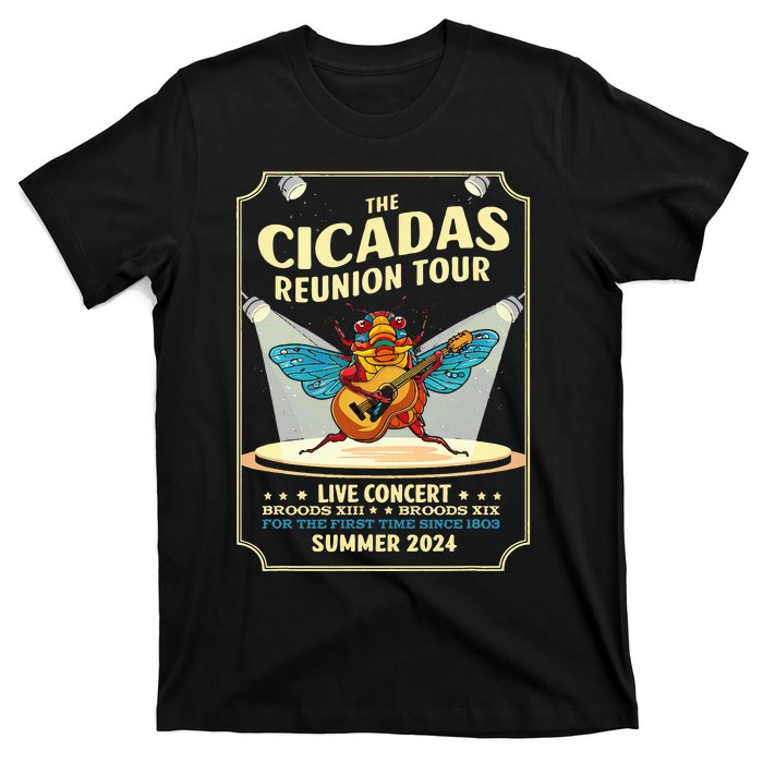 The Cicadas Reunion Summer 2024 T-Shirt