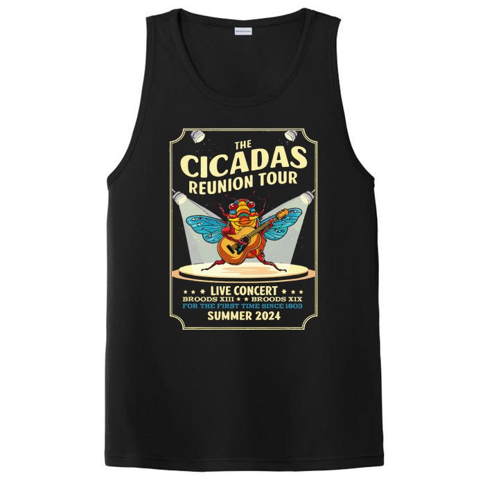 The Cicadas Reunion Summer 2024 PosiCharge Competitor Tank