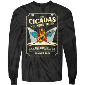 The Cicadas Reunion Summer 2024 Tie-Dye Long Sleeve Shirt