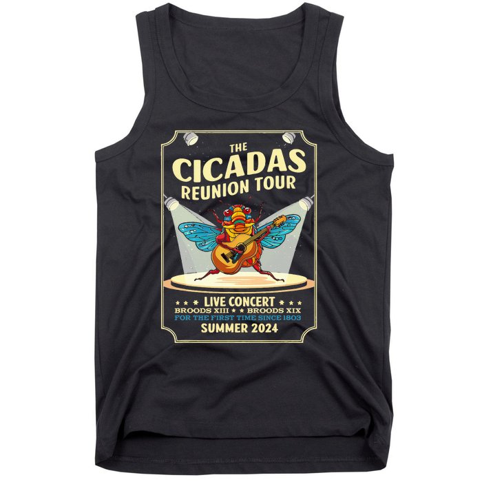 The Cicadas Reunion Summer 2024 Tank Top