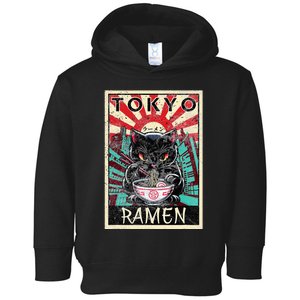 Tokyo Cat Ramen Noodles Kawaii Japanese Asian Food Lover Toddler Hoodie