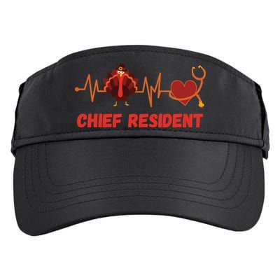 Thanksgiving Chief Resident Heartbeat Stethoscope Doctor Gift Adult Drive Performance Visor