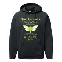 The Cicada Reunion U.S 2024 Cicada Concert Fest Lover Performance Fleece Hoodie