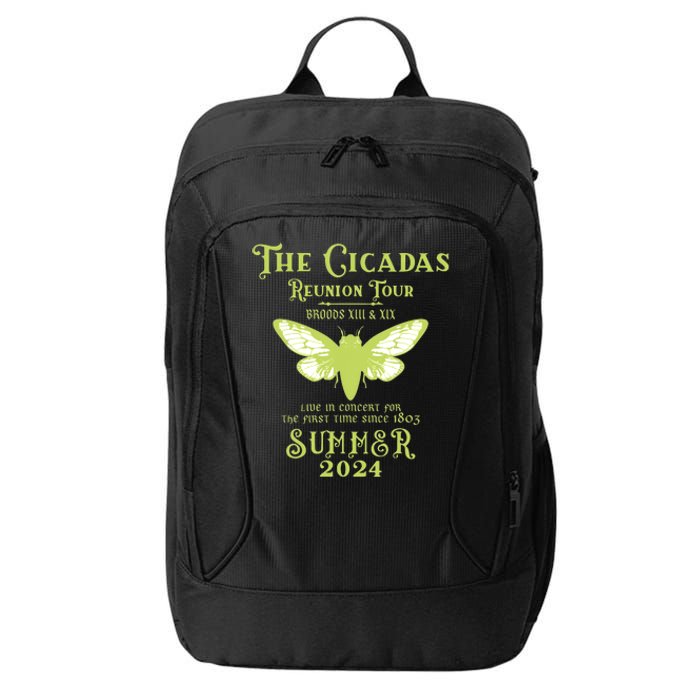 The Cicada Reunion U.S 2024 Cicada Concert Fest Lover City Backpack