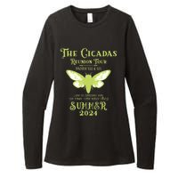 The Cicada Reunion U.S 2024 Cicada Concert Fest Lover Womens CVC Long Sleeve Shirt