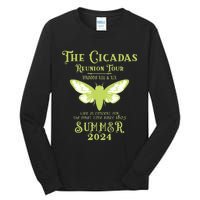 The Cicada Reunion U.S 2024 Cicada Concert Fest Lover Tall Long Sleeve T-Shirt