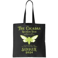 The Cicada Reunion U.S 2024 Cicada Concert Fest Lover Tote Bag