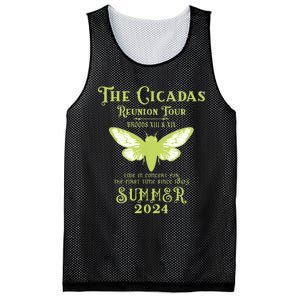 The Cicada Reunion U.S 2024 Cicada Concert Fest Lover Mesh Reversible Basketball Jersey Tank