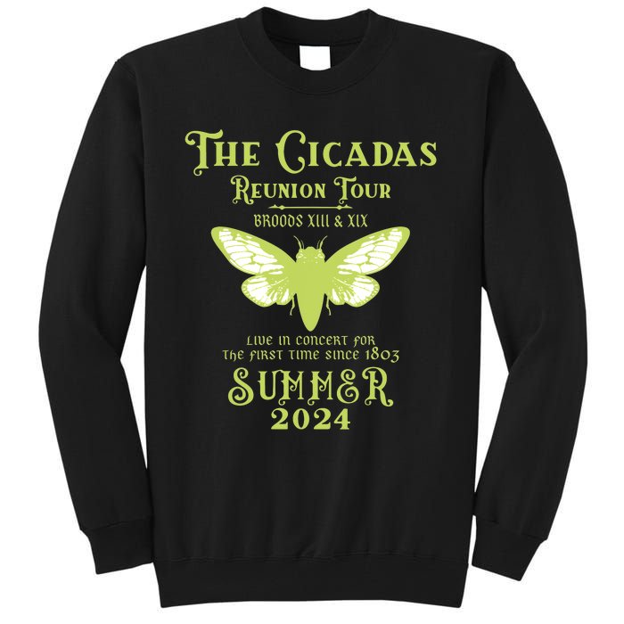 The Cicada Reunion U.S 2024 Cicada Concert Fest Lover Tall Sweatshirt