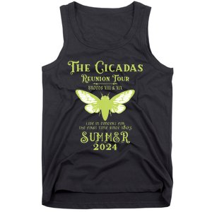 The Cicada Reunion U.S 2024 Cicada Concert Fest Lover Tank Top