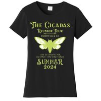 The Cicada Reunion U.S 2024 Cicada Concert Fest Lover Women's T-Shirt