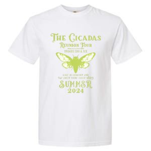 The Cicada Reunion U.S 2024 Cicada Concert Fest Lover Garment-Dyed Heavyweight T-Shirt