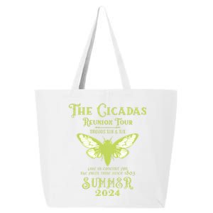 The Cicada Reunion U.S 2024 Cicada Concert Fest Lover 25L Jumbo Tote