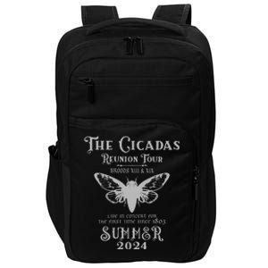 The Cicada Reunion U.S 2024 Cicada Concert Fest Lover Impact Tech Backpack