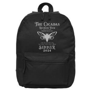 The Cicada Reunion U.S 2024 Cicada Concert Fest Lover 16 in Basic Backpack