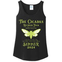 The Cicada Reunion U.S 2024 Cicada Concert Fest Ladies Essential Tank