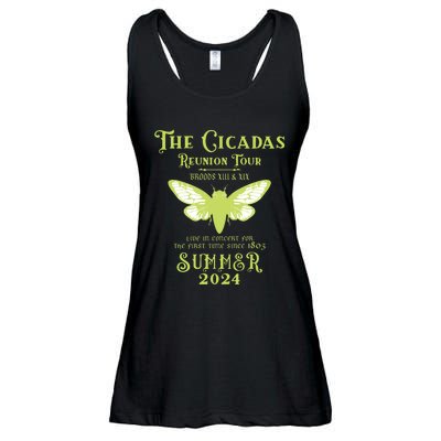 The Cicada Reunion U.S 2024 Cicada Concert Fest Ladies Essential Flowy Tank