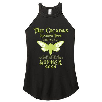 The Cicada Reunion U.S 2024 Cicada Concert Fest Women's Perfect Tri Rocker Tank