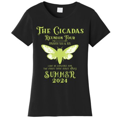 The Cicada Reunion U.S 2024 Cicada Concert Fest Women's T-Shirt