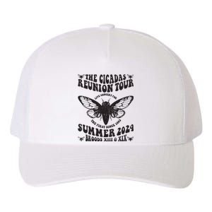 The Cicada Reunion U.S 2024 Concert Fest Lover Groovy Yupoong Adult 5-Panel Trucker Hat