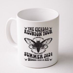 The Cicada Reunion U.S 2024 Concert Fest Lover Groovy Coffee Mug