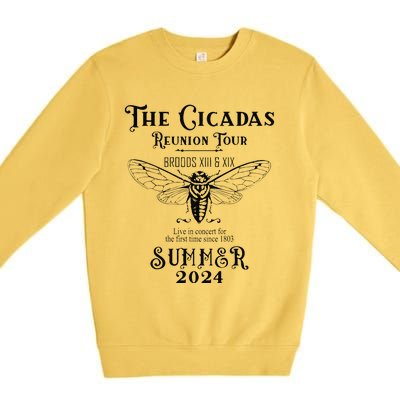 The Cicadas Reunion Summer 2024 Premium Crewneck Sweatshirt