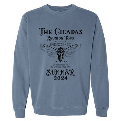 The Cicadas Reunion Summer 2024 Garment-Dyed Sweatshirt