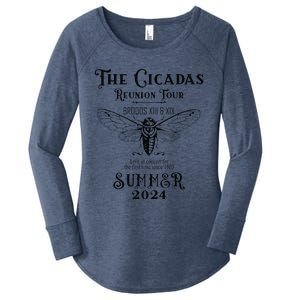 The Cicadas Reunion Summer 2024 Women's Perfect Tri Tunic Long Sleeve Shirt