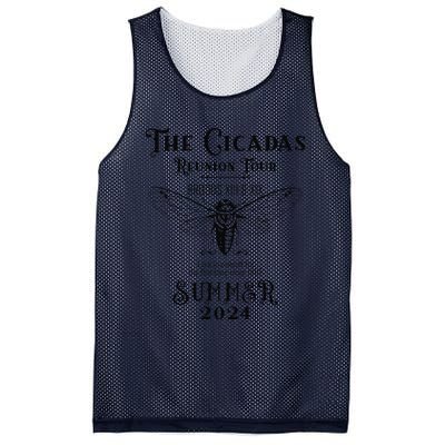 The Cicadas Reunion Summer 2024 Mesh Reversible Basketball Jersey Tank