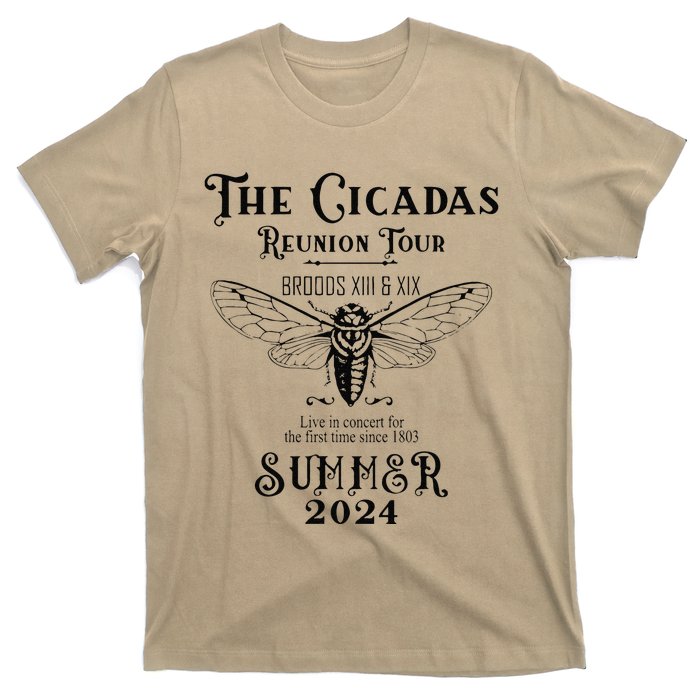 The Cicadas Reunion Summer 2024 T-Shirt