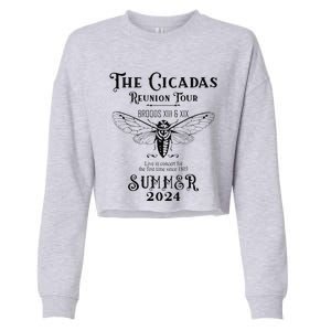 The Cicadas Reunion Summer 2024 Cropped Pullover Crew