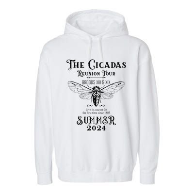 The Cicadas Reunion Summer 2024 Garment-Dyed Fleece Hoodie