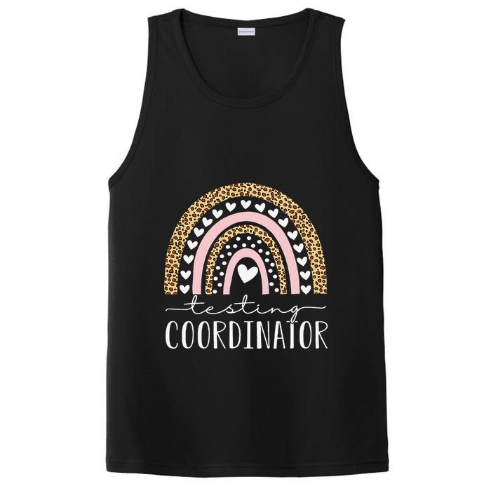 Testing Coordinator Rainbow Leopard Test Day Teacher Student PosiCharge Competitor Tank