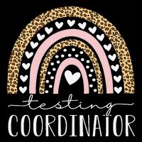 Testing Coordinator Rainbow Leopard Test Day Teacher Student Wool Snapback Cap