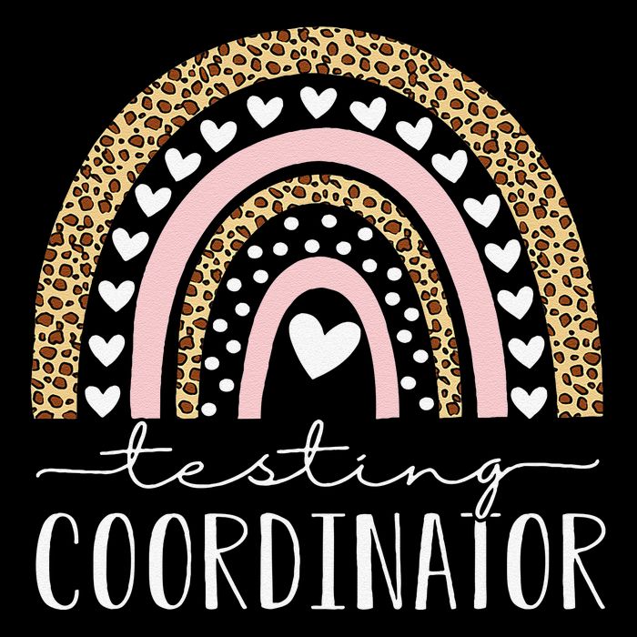 Testing Coordinator Rainbow Leopard Test Day Teacher Student Wool Snapback Cap