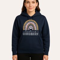Testing Coordinator Rainbow Leopard Test Day Teacher Student Hoodie