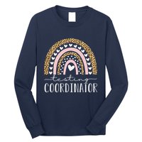 Testing Coordinator Rainbow Leopard Test Day Teacher Student Long Sleeve Shirt