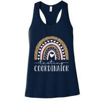 Testing Coordinator Rainbow Leopard Test Day Teacher Student Womens Tank Top
