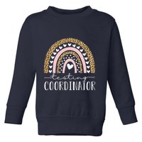 Testing Coordinator Rainbow Leopard Test Day Teacher Student Toddler Sweatshirt