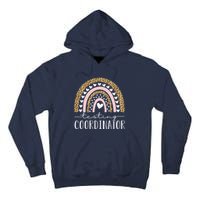 Testing Coordinator Rainbow Leopard Test Day Teacher Student Tall Hoodie