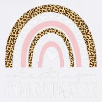 Testing Coordinator Rainbow Leopard Test Day Teacher Student Garment-Dyed Sweatshirt