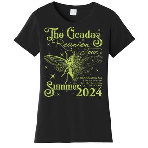 The Cicada Reunion U.S 2024 Cicada Concert Fest Lover Women's T-Shirt