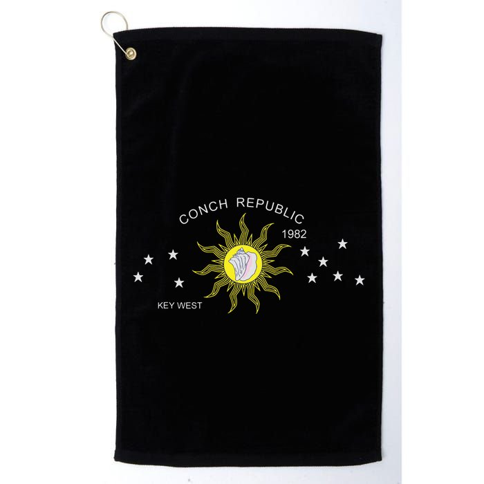 The Conch Republic Flag Golf Towel