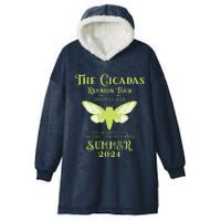 The Cicada Reunion U.S 2024 Cicada Concert Fest Lover Hooded Wearable Blanket