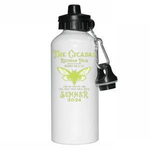 The Cicada Reunion U.S 2024 Cicada Concert Fest Lover Aluminum Water Bottle