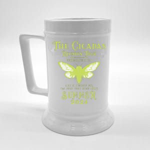 The Cicada Reunion U.S 2024 Cicada Concert Fest Lover Beer Stein