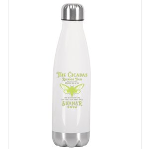 The Cicada Reunion U.S 2024 Cicada Concert Fest Lover Stainless Steel Insulated Water Bottle