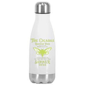 The Cicada Reunion U.S 2024 Cicada Concert Fest Lover Stainless Steel Insulated Water Bottle