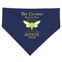 The Cicada Reunion U.S 2024 Cicada Concert Fest Lover USA-Made Doggie Bandana