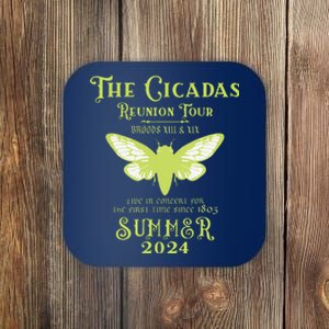 The Cicada Reunion U.S 2024 Cicada Concert Fest Lover Coaster